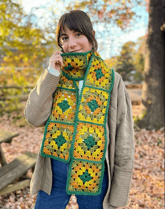 Retro Cardo Scarf